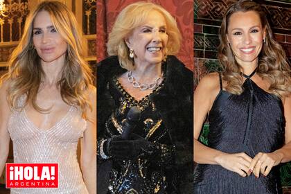 María Vázquez, Mirtha Legrand y Pampita brillaron en una noche inolvidable.
